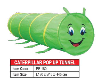 Catterpillar-Popuptunnel